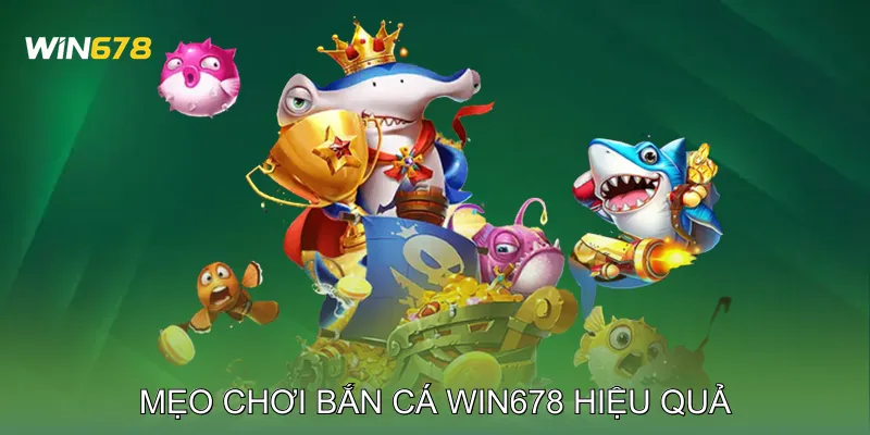 Mẹo chơi Bắn cá Win678 hiệu quả